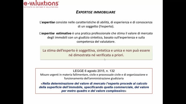 EXPERTISE IMMOBILIARE