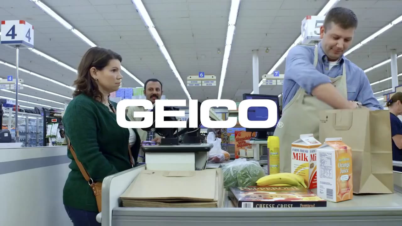 GEICO Did you know auctioneers make bad grocery store clerks (2014