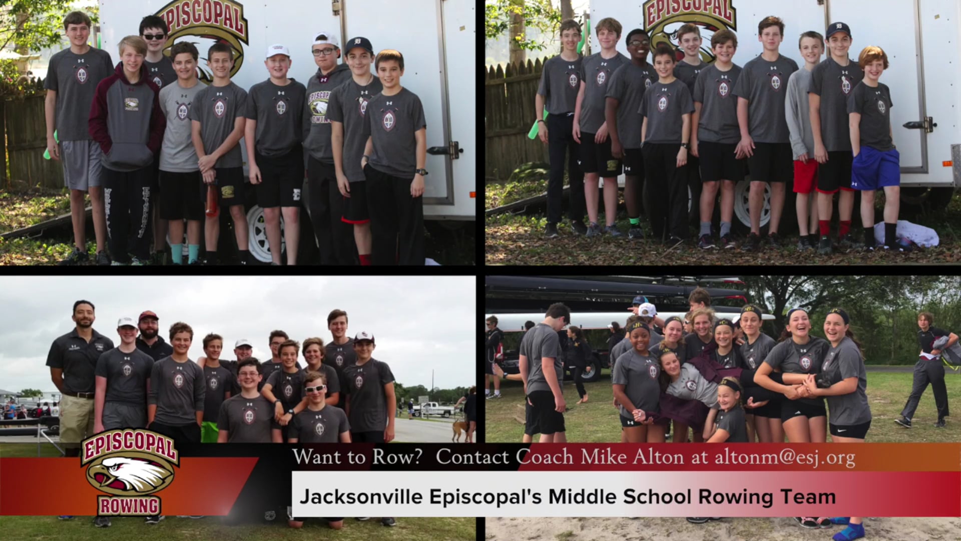 Jacksonville Episcopal's Middle School Rowing Program