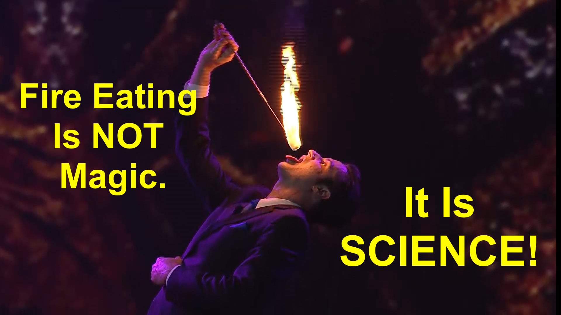 Promotional video thumbnail 2 for Thom Britton Chicago Fire Eater