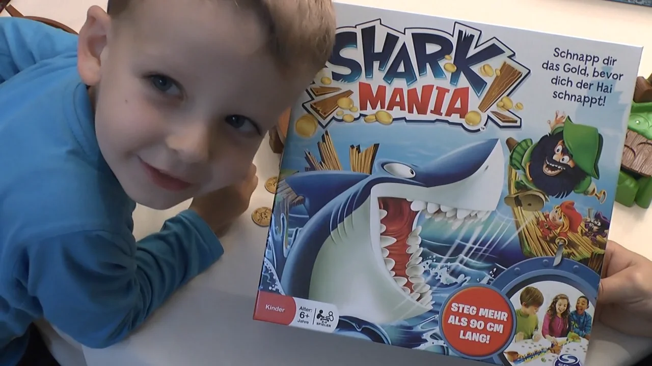 Shark Mania Board Game