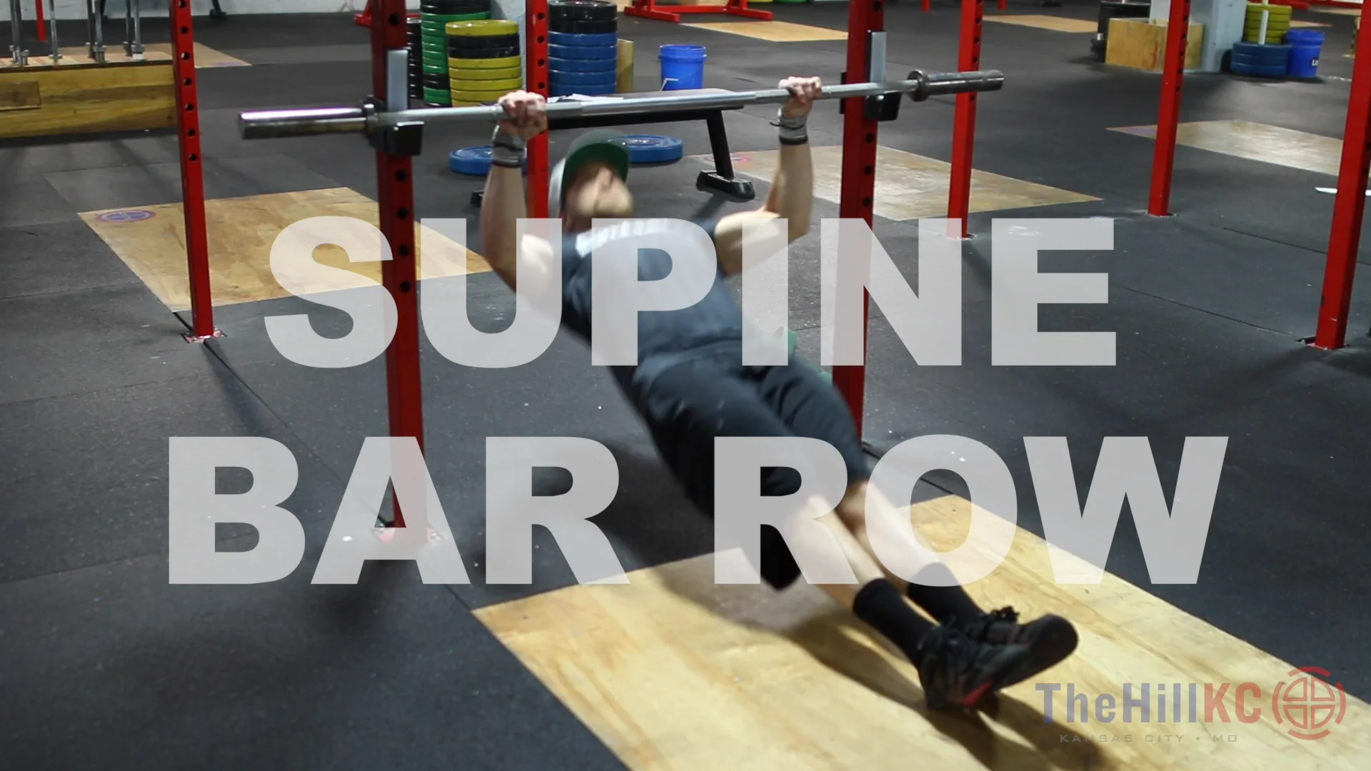 Supine Bar Row on Vimeo