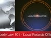 Property Law 101 - Local Records Office