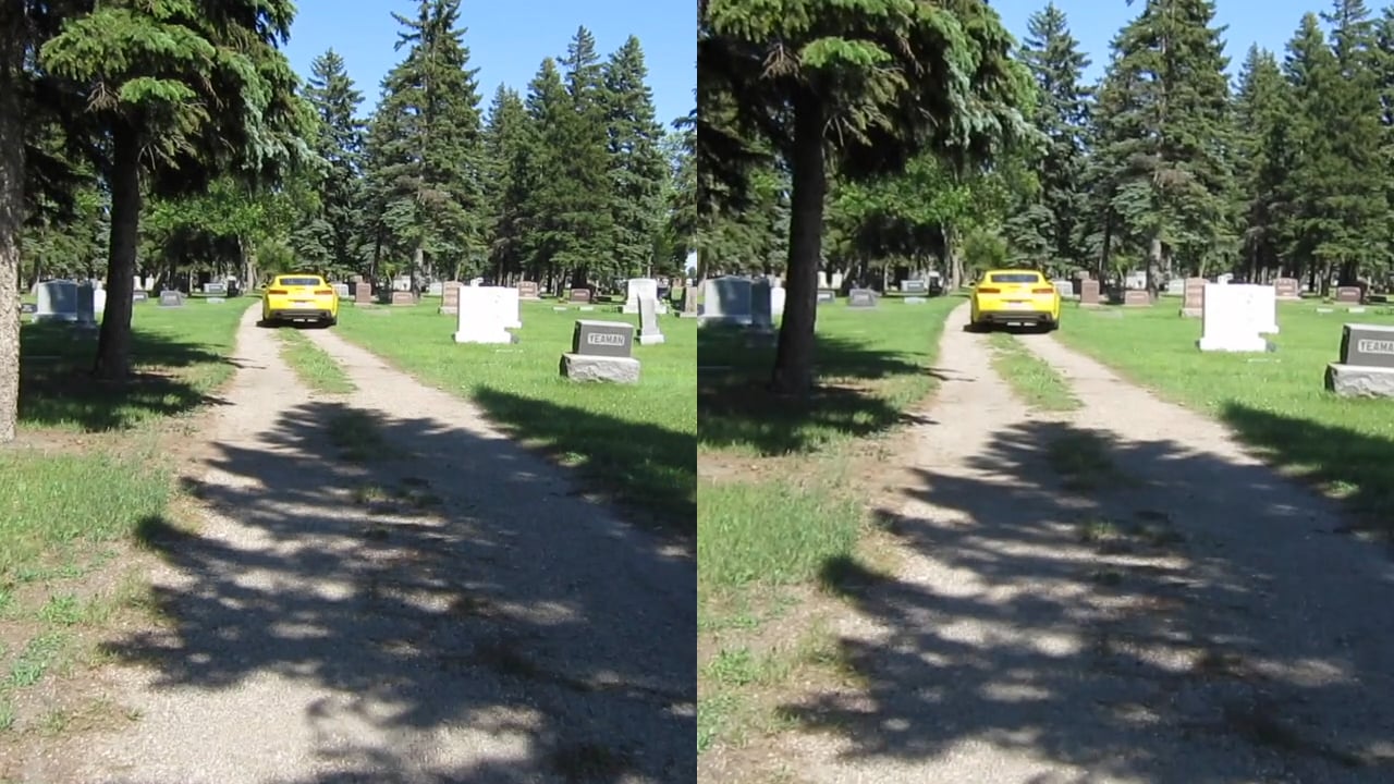 Video stabilization comparison on Vimeo