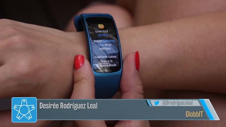 Samsung gear fit 2 on sale video