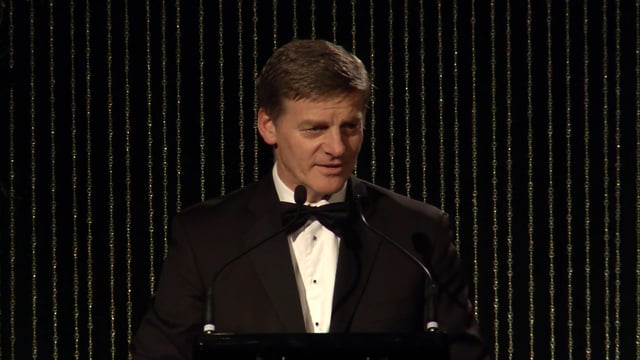 NZ Business Hall of Fame 2016 - Hon.Bill English