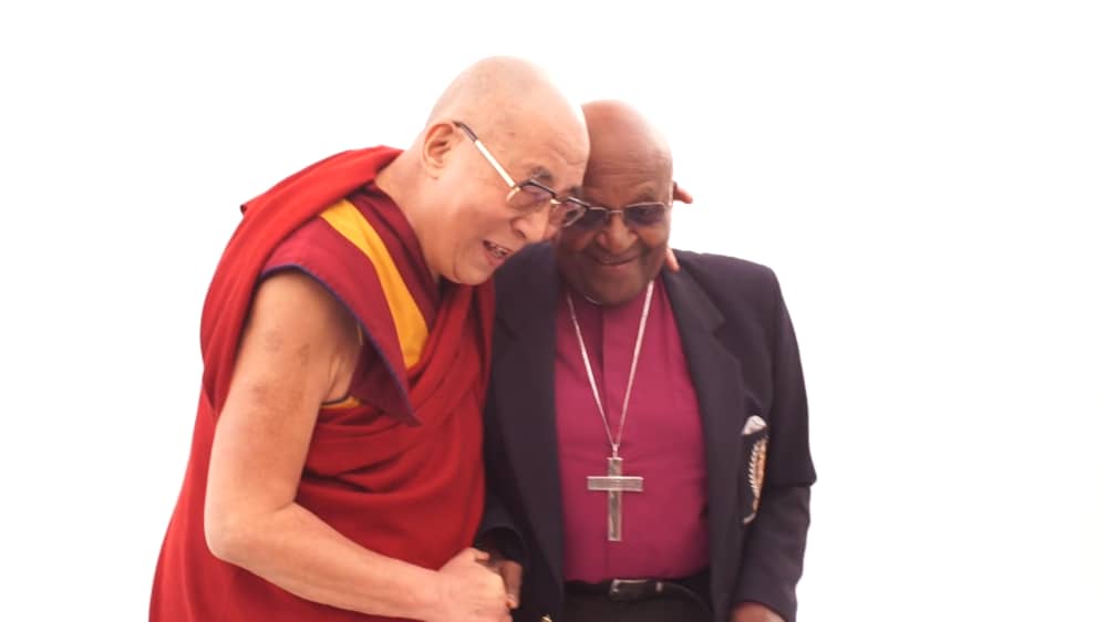 The Dalai Lama and retired Archbishop Desmond Tutu have written a book  titled “The Book of Joy” — Quartz Africa