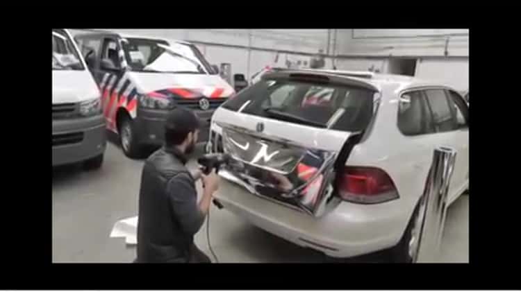 Auto rotulado con vinilo cromado on Vimeo