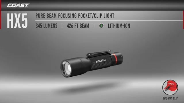 Coast HX5 Flashlight