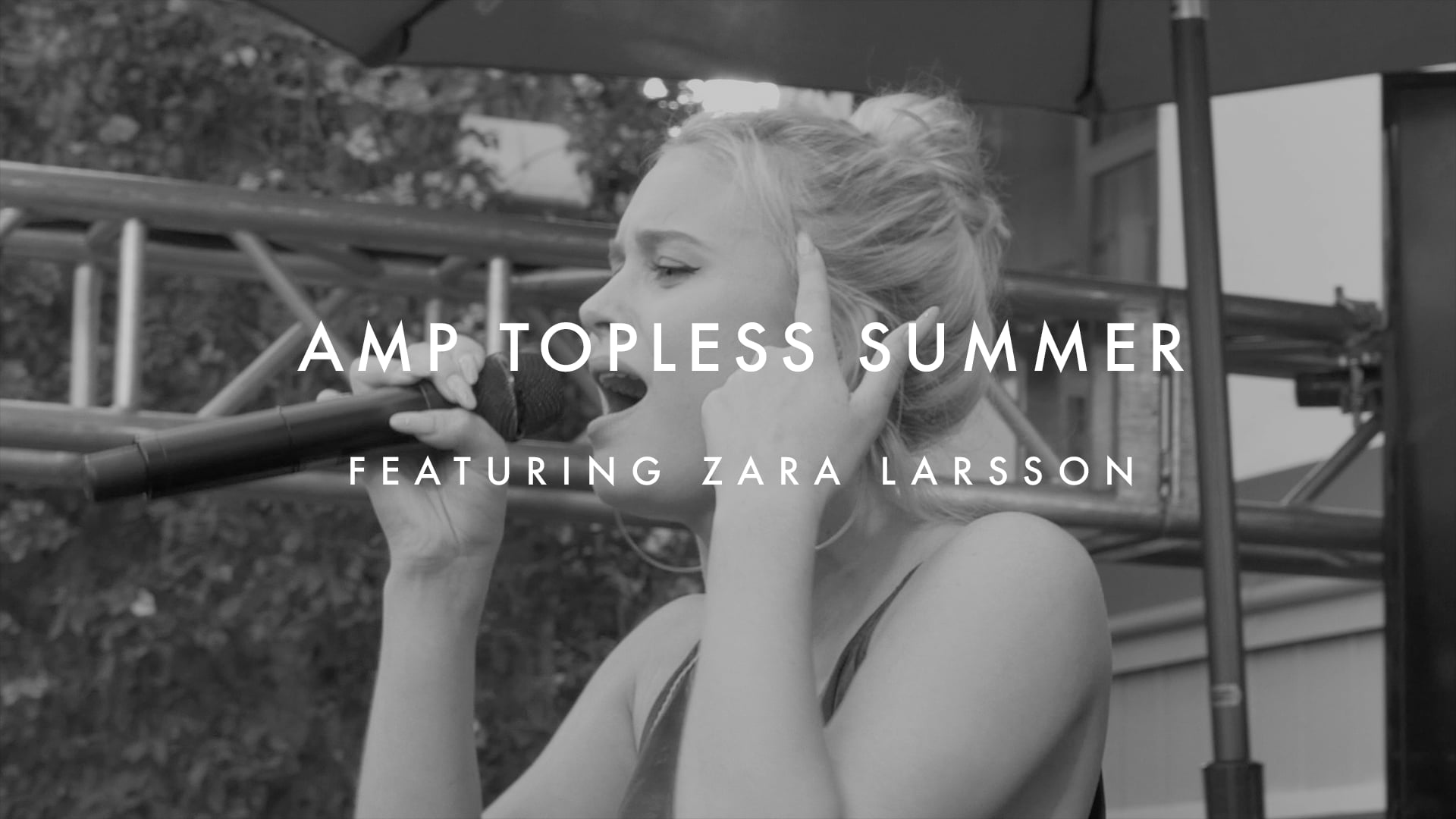 AMP Topless Summer - Zara Larsson