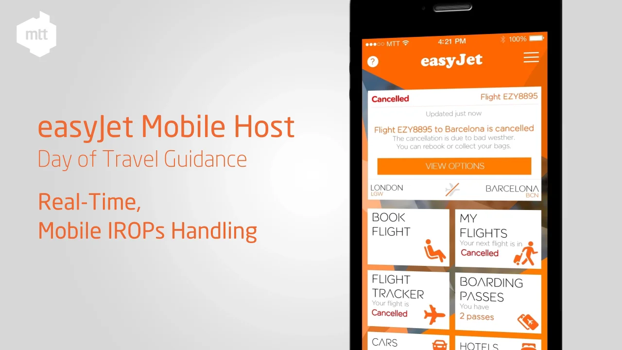 easyJet Mobile App Overview Video on Vimeo