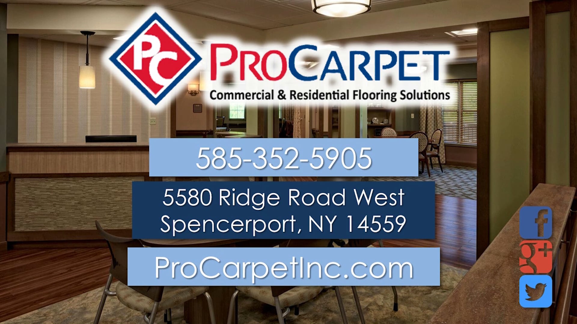 Basic Videos Pro Carpet, Inc. Spencerport NY Carpet & Rug Dealers on Vimeo
