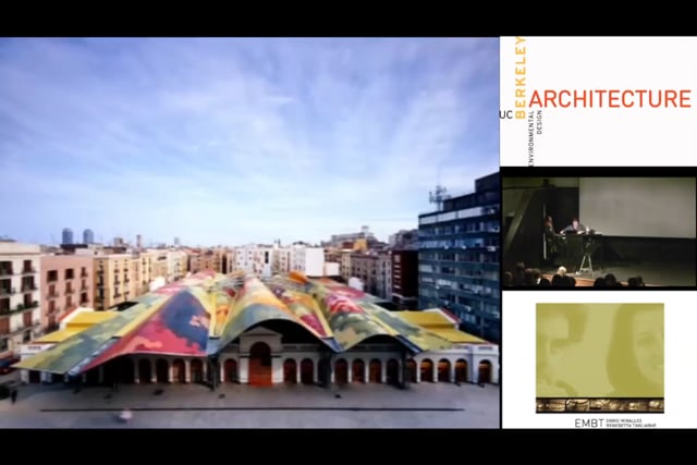 Benedetta Tagliabue - 3.13.13 - Architecture Lecture