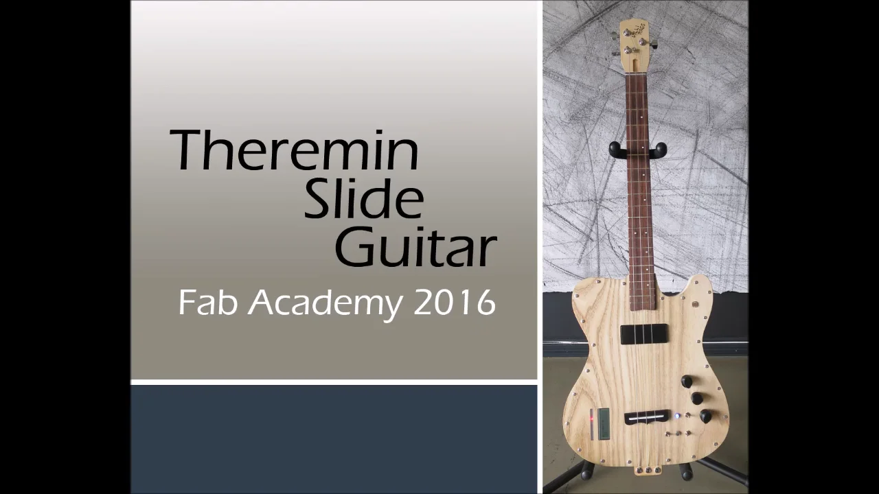 Theremin guitar on sale