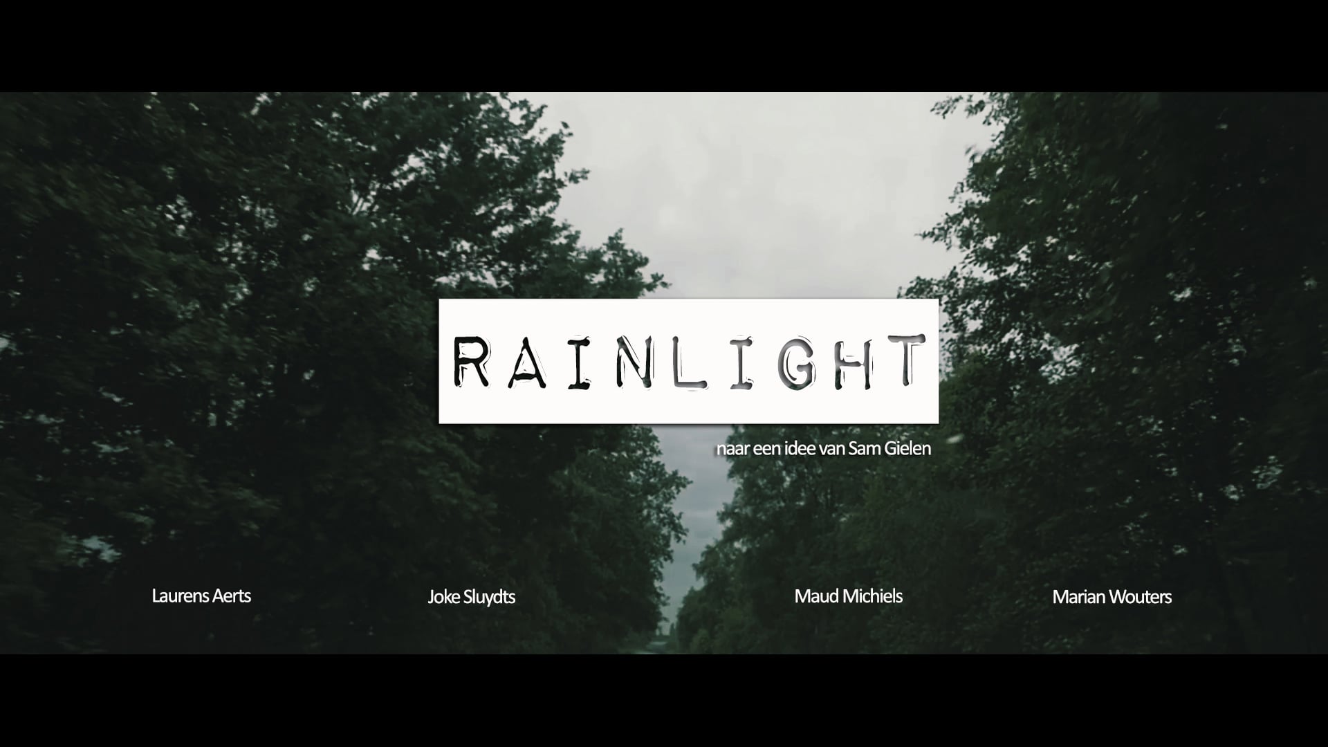 Rainlight - a short concept