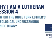 How did the Bible turn Luther’s theological understanding upside down?