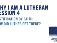 Justification by faith: How did Luther get there?