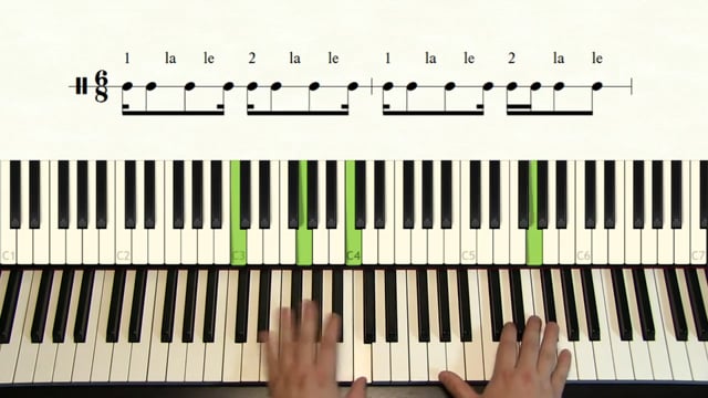 Piano Tutorial 16: Common rhythms in 6/8