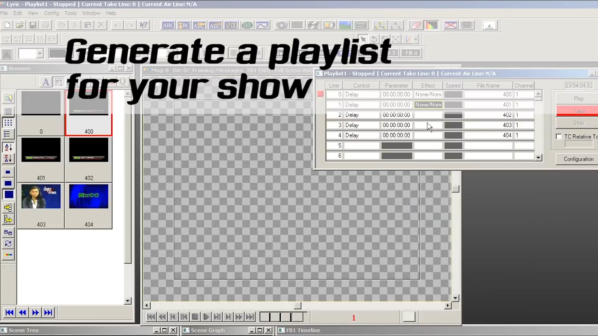Chyron Tutorial