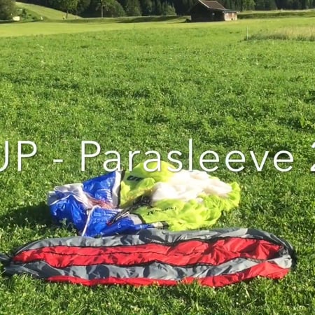 Pokrowiec na paralotnię UP - PARASLEEVE 2 video