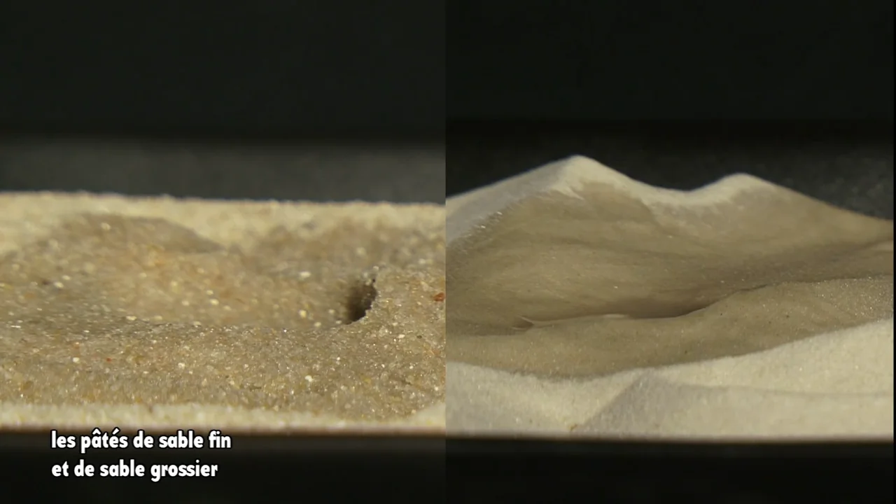 7.10 - Les pâtés de sable fin et de sable grossier on Vimeo