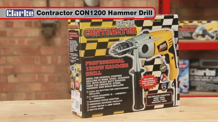 Contractor CON1200 Hammer Drill 230V