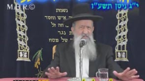 מעלת ליל הסדר ג פסח התשעו