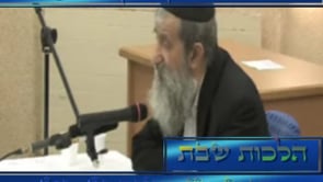 הלכות שבת סימן שז יג יט תשסח