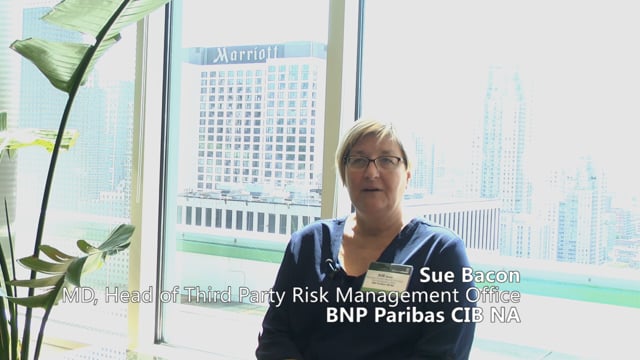 Third Party Risk Management for Banks - Interview: Sue Bacon, BNP Paribas CIB NA