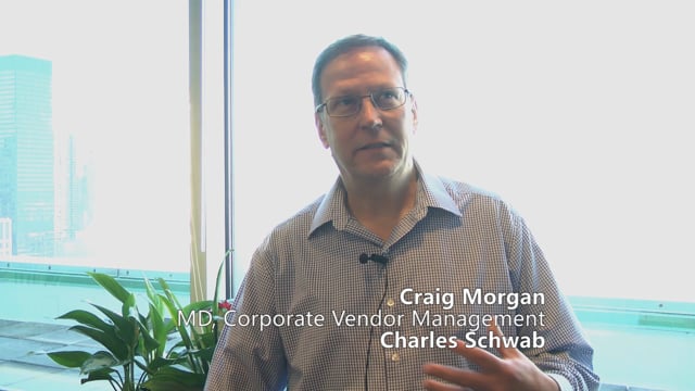 Third Party Risk Management for Banks - Interview: Craig Morgan, Charles Schwab