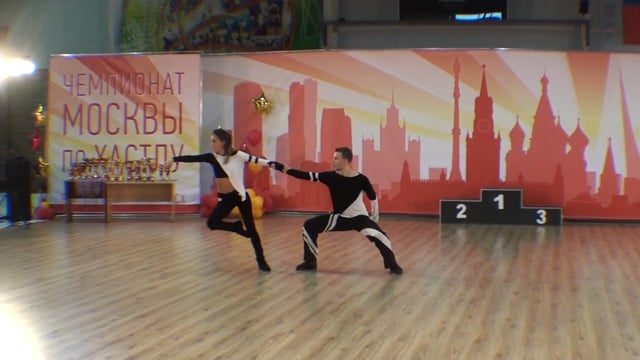 Чемпионат Москвы 2016, Корнеев Евгений - Карева Вероника, фаст
