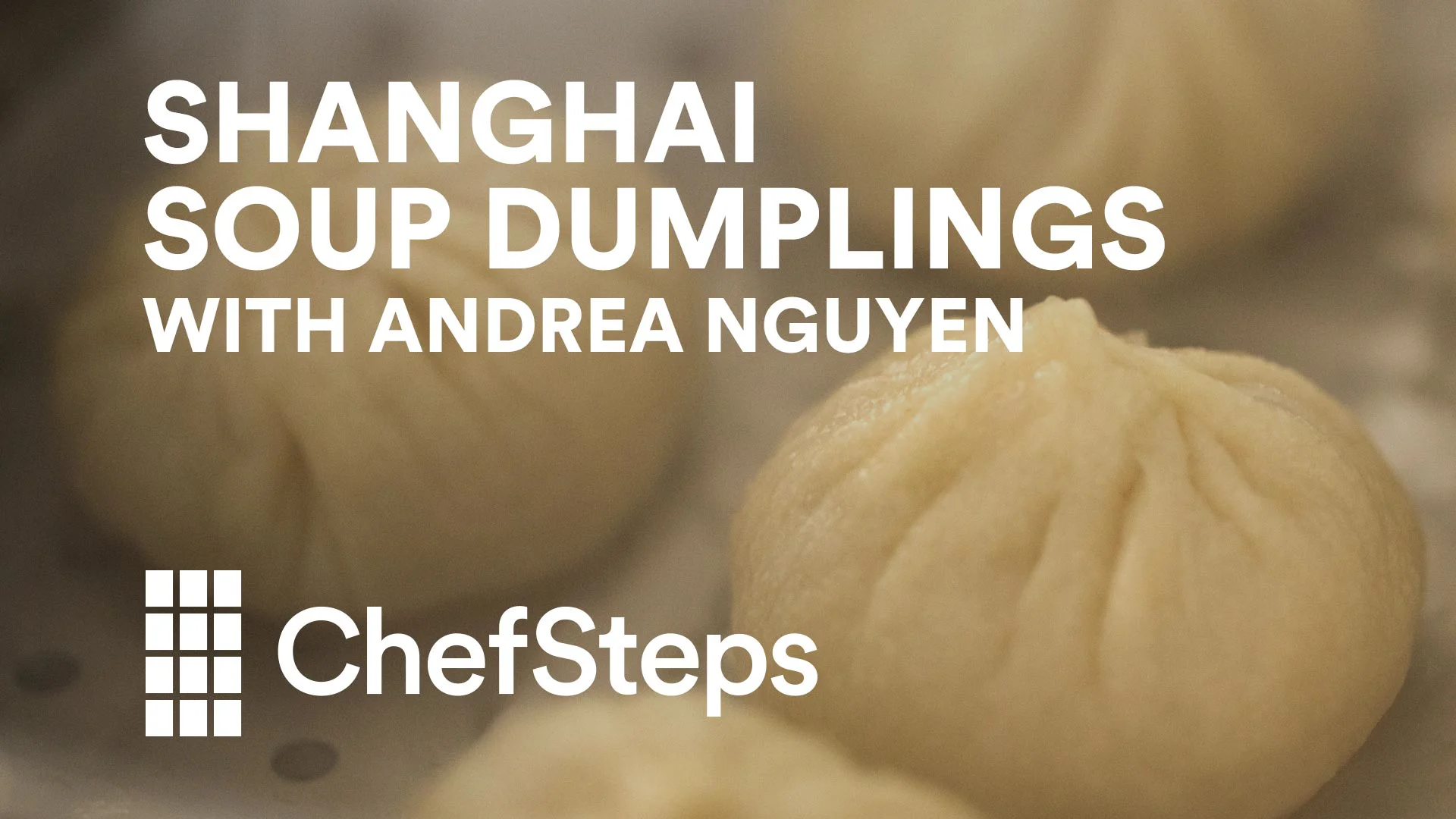 Shanghai soup dumplings