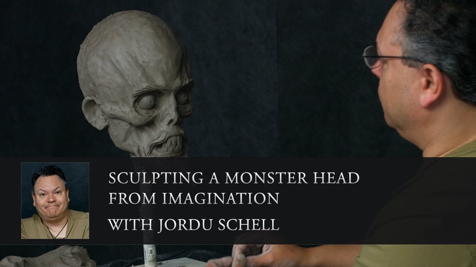 Sculpting a Zombie from Monster Clay Part 1 