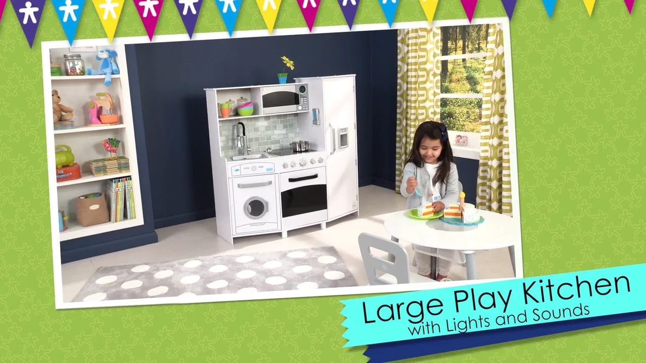 Large play kitchen store kidkraft