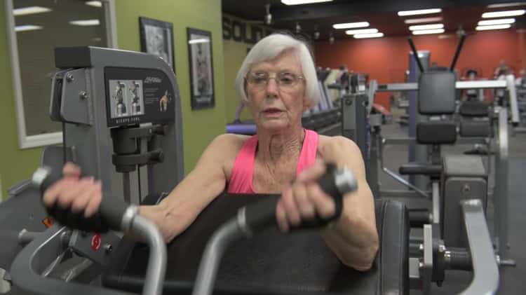 Pumping iron in their golden years, couple stays healthy and close on Vimeo