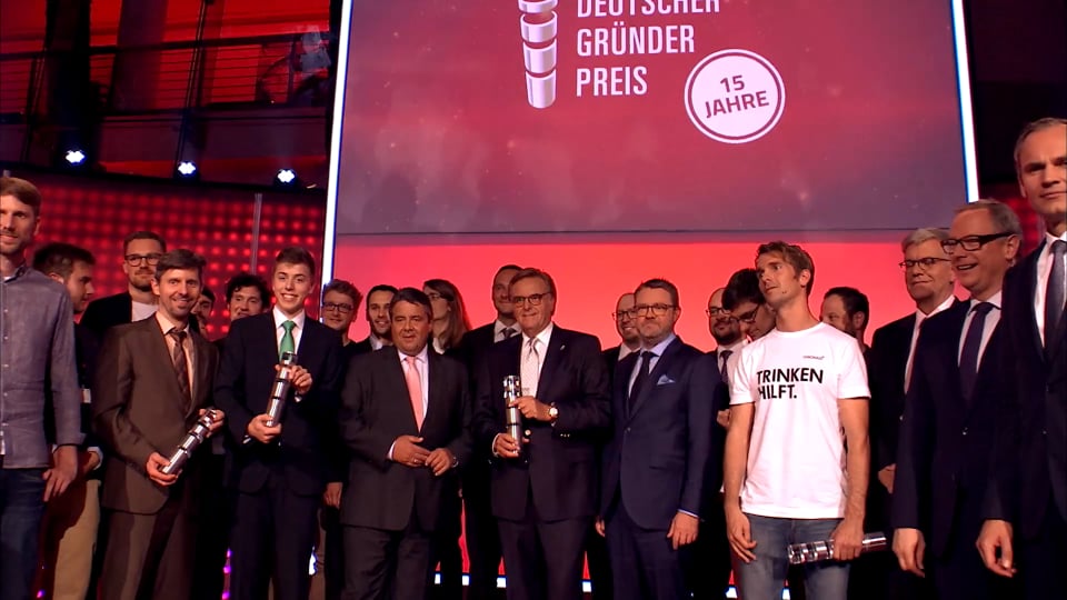 Die Preisverleihung 2016