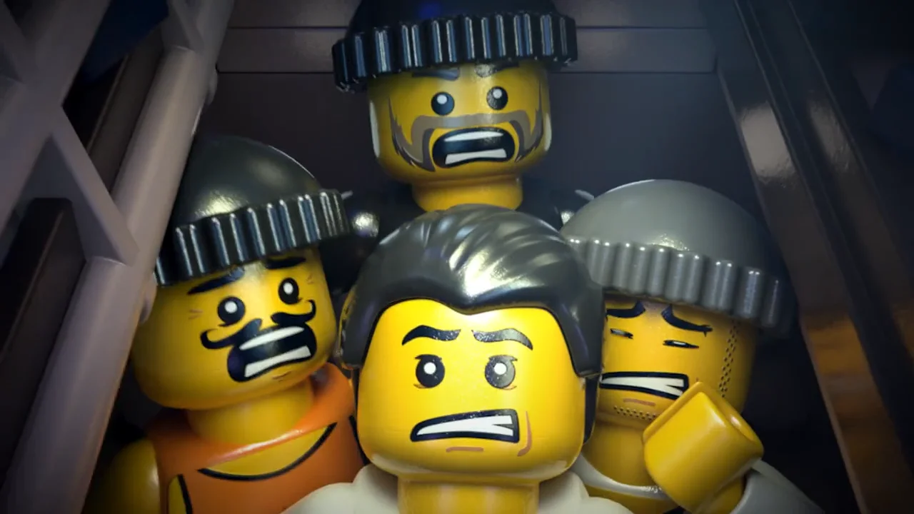 Mini Movie: The Escape From Prison Island - Vídeos de LEGO® City -   para crianças