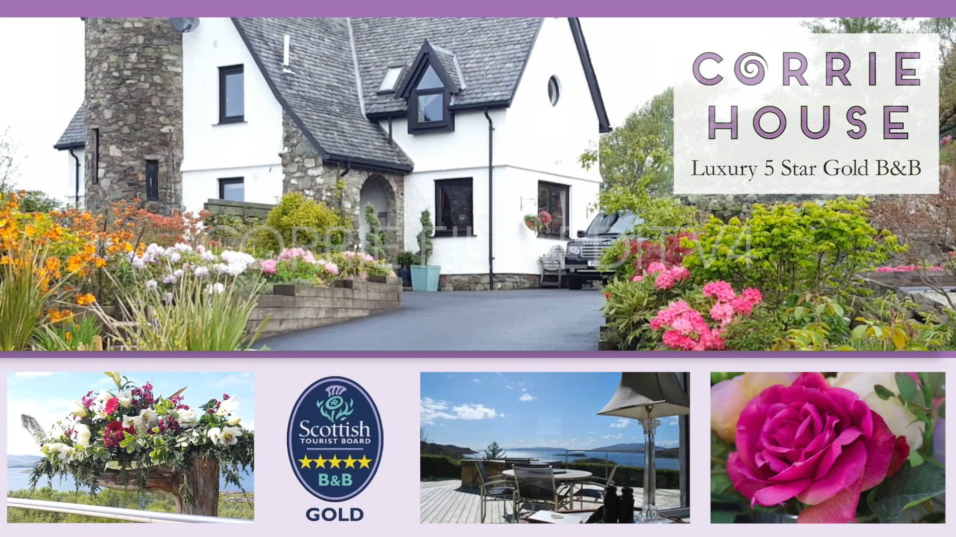 Corrie House - 5* Luxury B&B, Cook School, And Rib Boat Charter WM On Vimeo