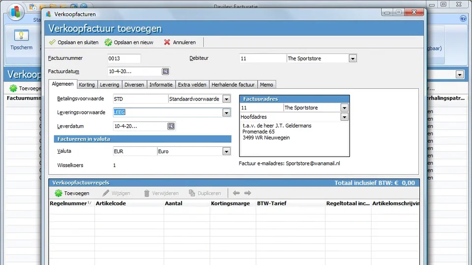 Davilex Software - Factureren met Davilex on Vimeo