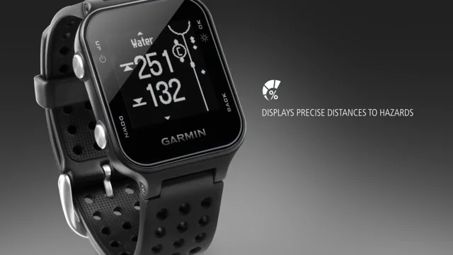 Garmin Approach S20 Golf GPS Watch at InTheHoleGolf.com