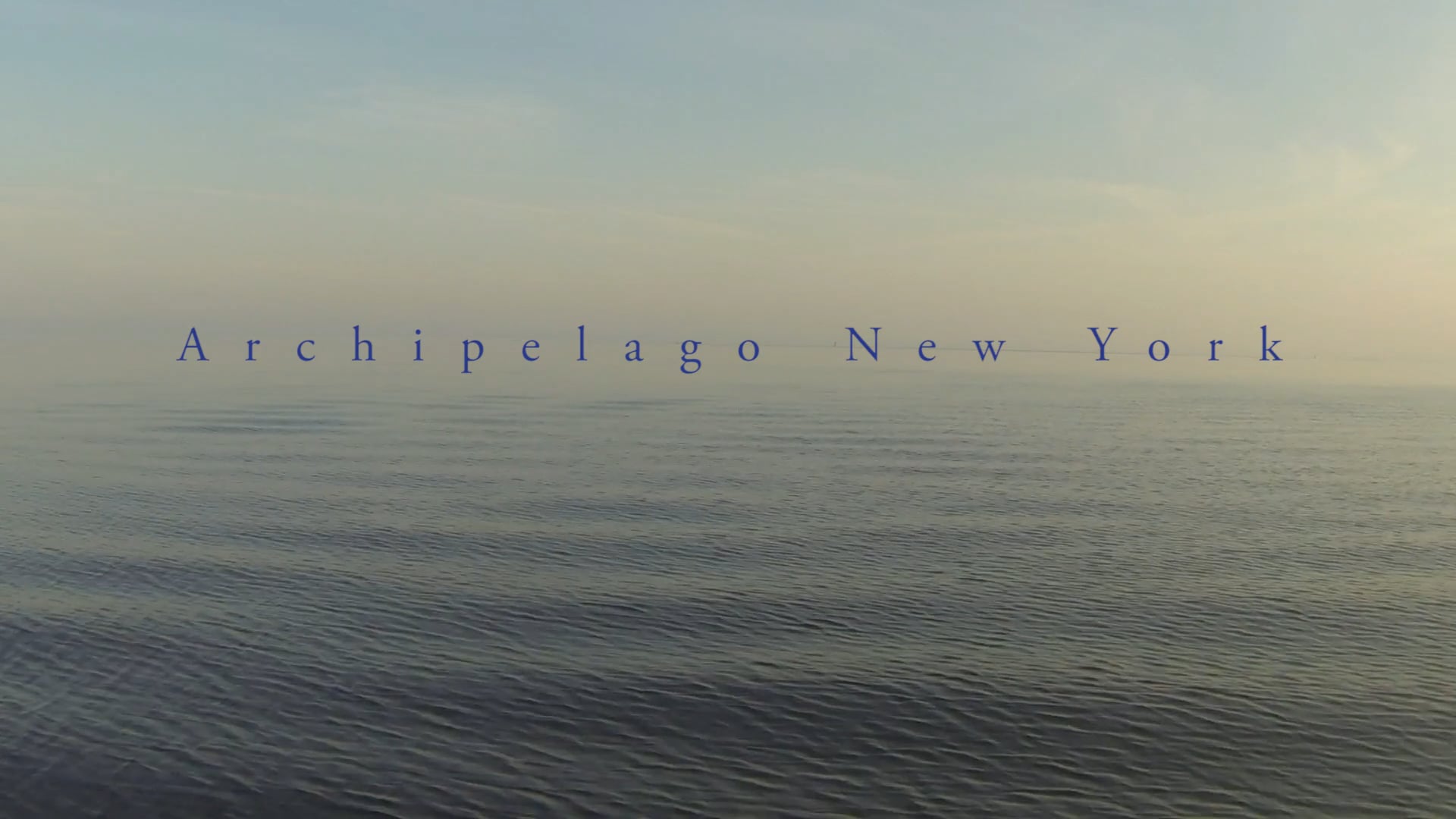 Archipelago New York on Vimeo