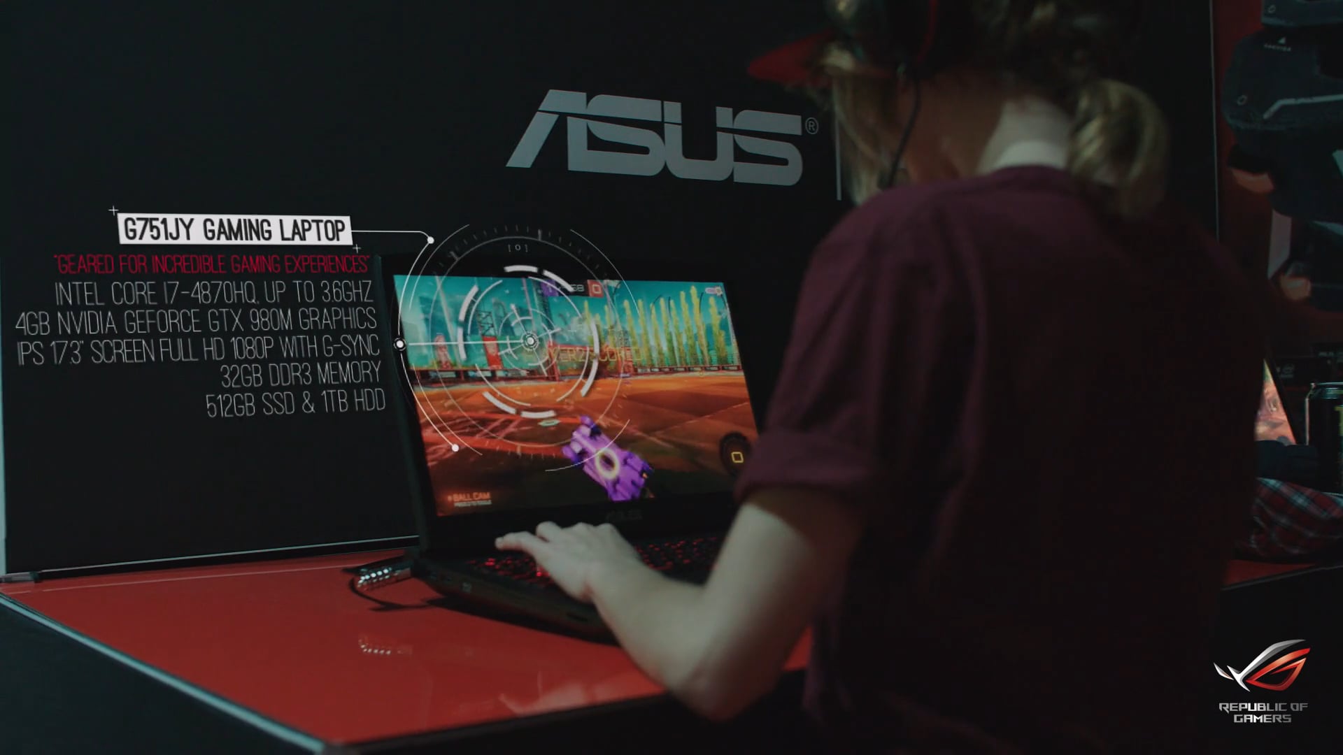 ASUS Republic Of Gaming @EGX 2015