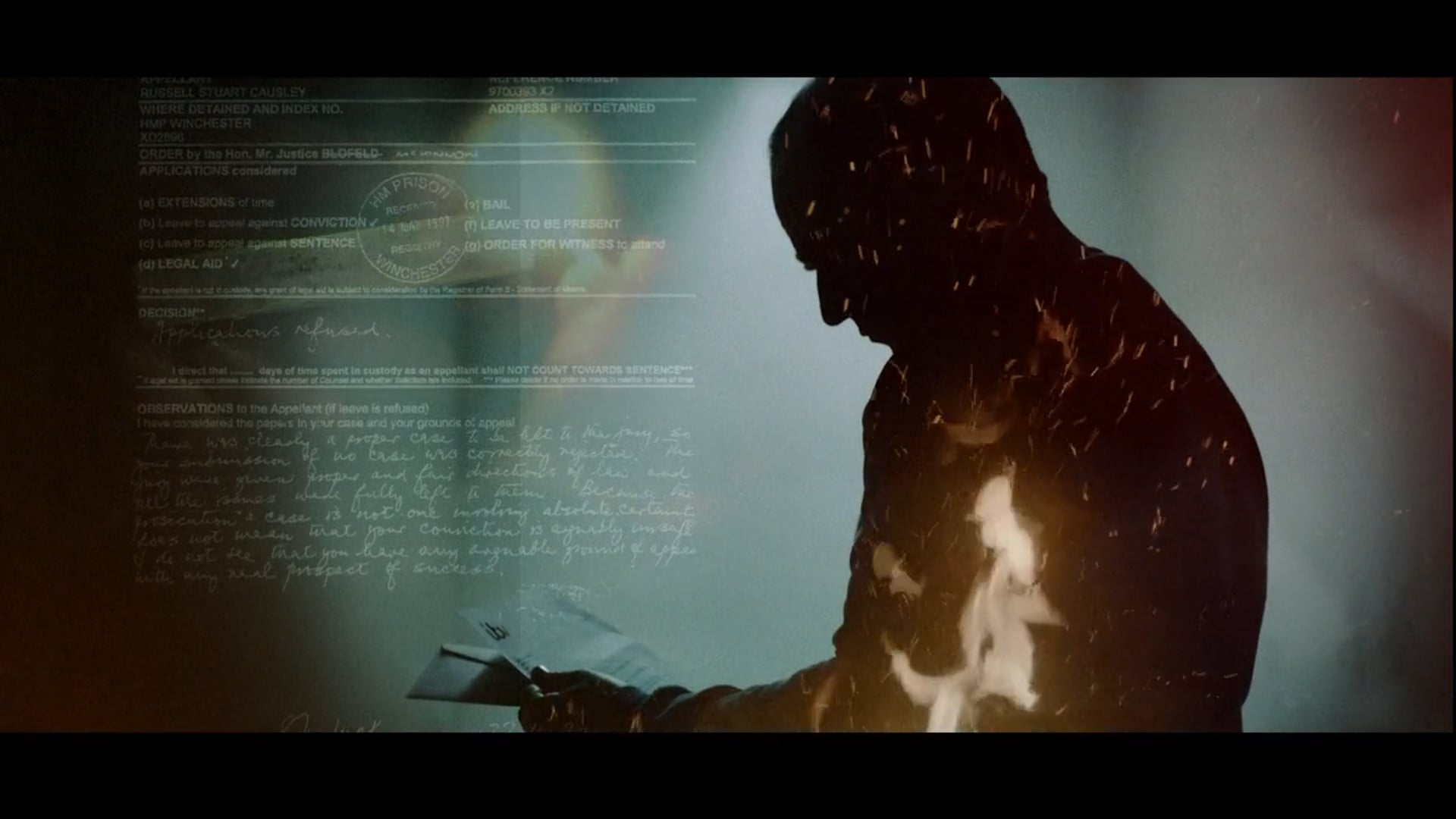 THE INVESTIGATOR - ITV show title sequence.