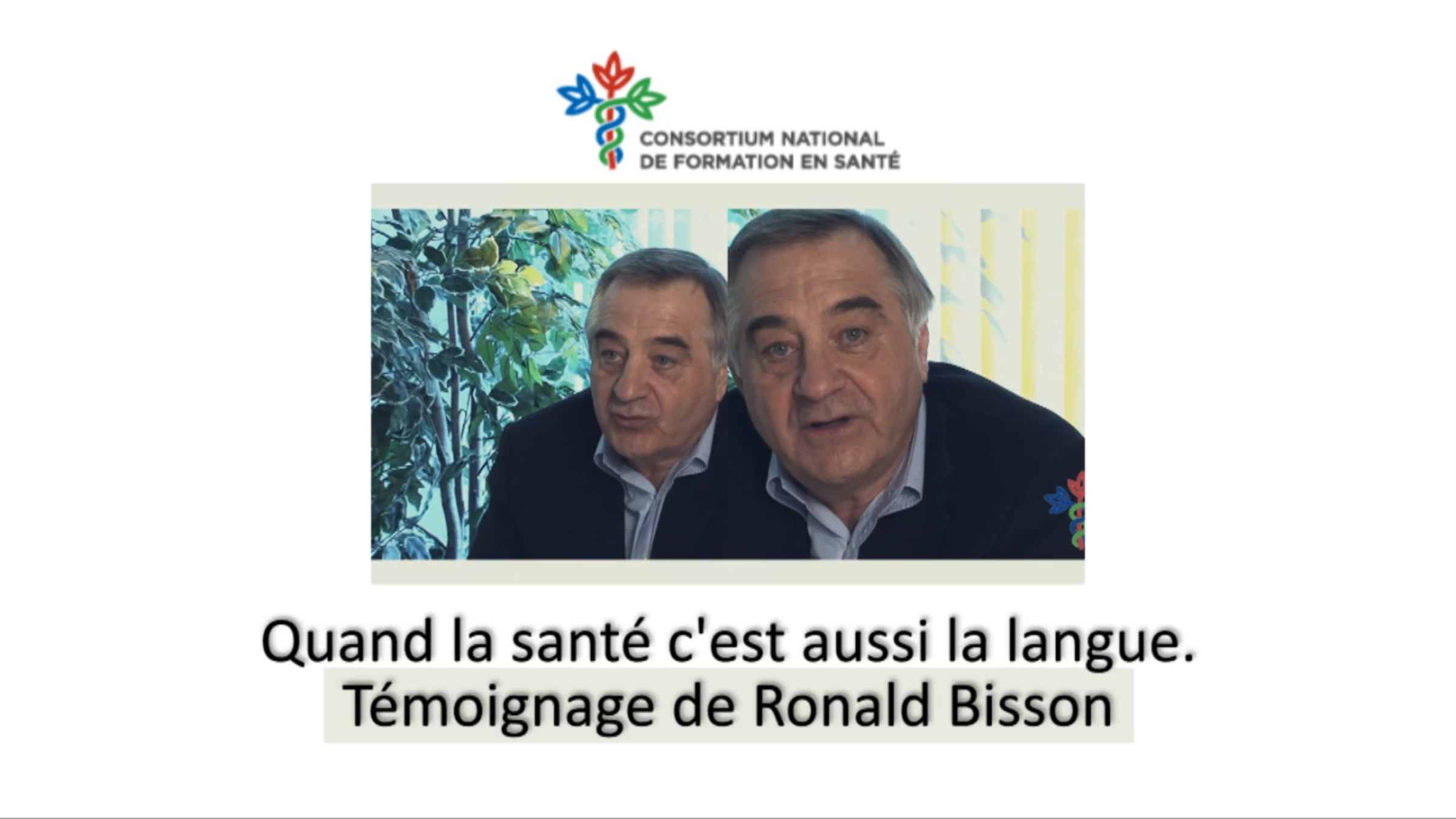Témoignage de Ronald Bisson - Version courte | Videos & Movies on Vimeo