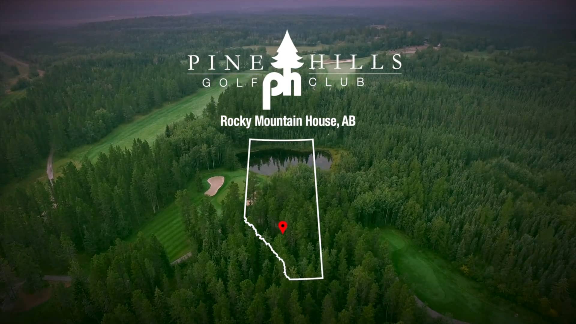 Pine Hills Golf Club Rocky Mountain House, Alberta on Vimeo
