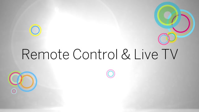 TiVo Remote Control & Live TV