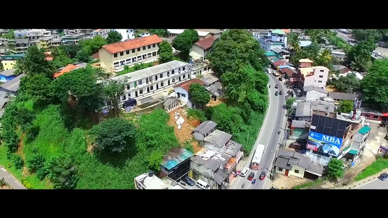 Aerial View of Vidyartha College - Kandy on Vimeo