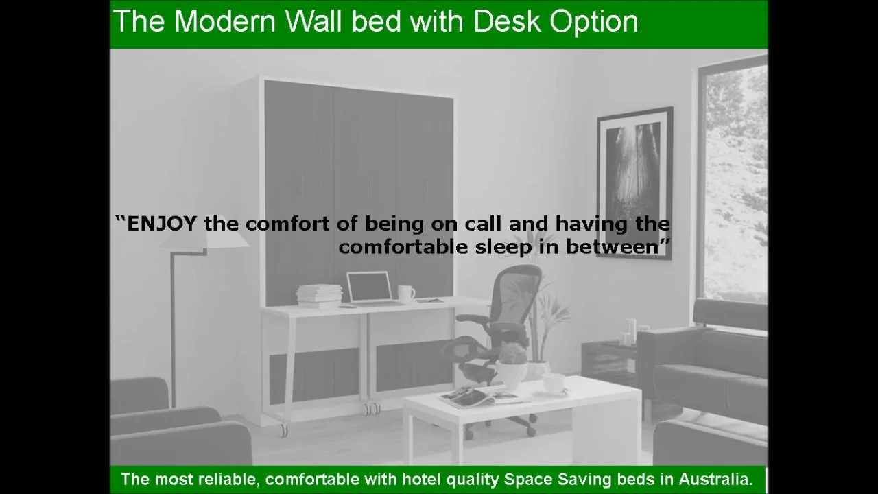 Melbourne office pro wall shop bed