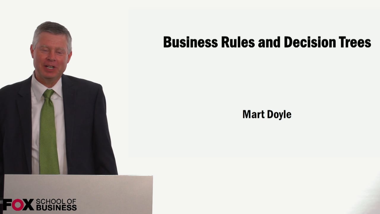 Business Rules and Decision Trees