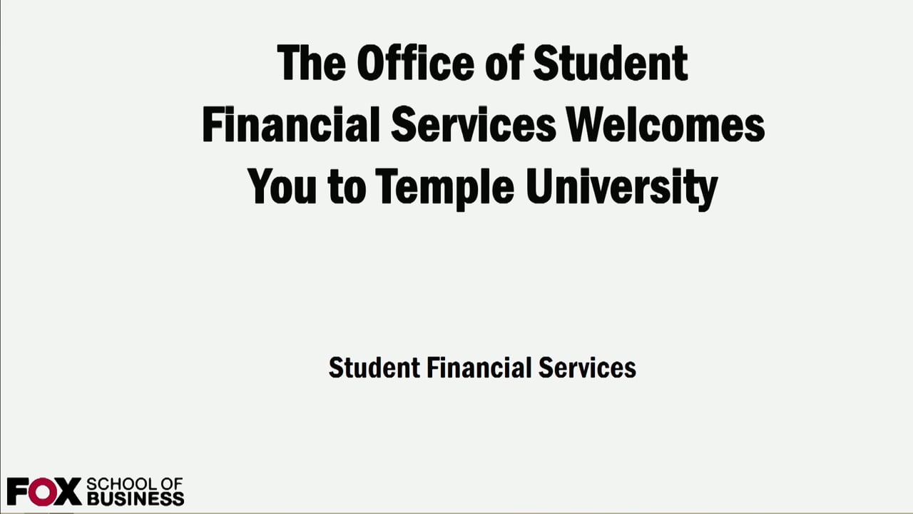 Login to view Graduate Student Financial Services